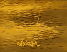 Gif animé Picsou argent